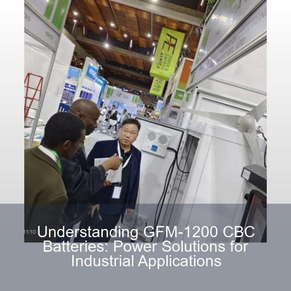 Understanding GFM-1200 CBC Batteries: Power Solutions for Industrial Applications